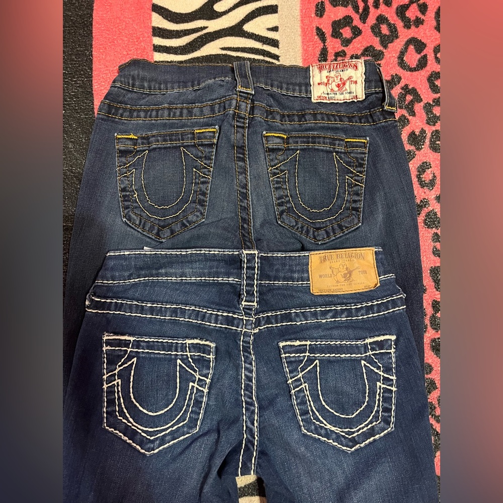 True Religion jeans low rise vintage